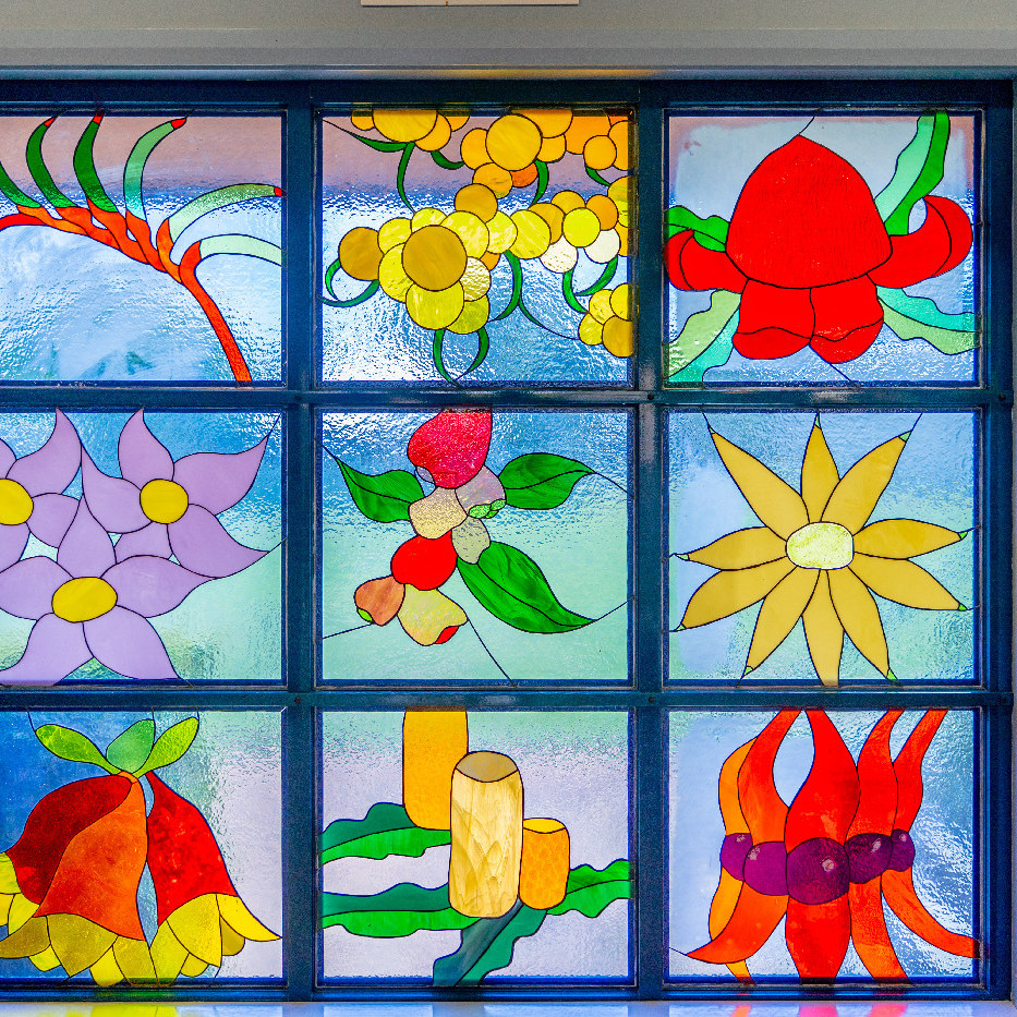 Stained Glass Window, Woolgoolga Library