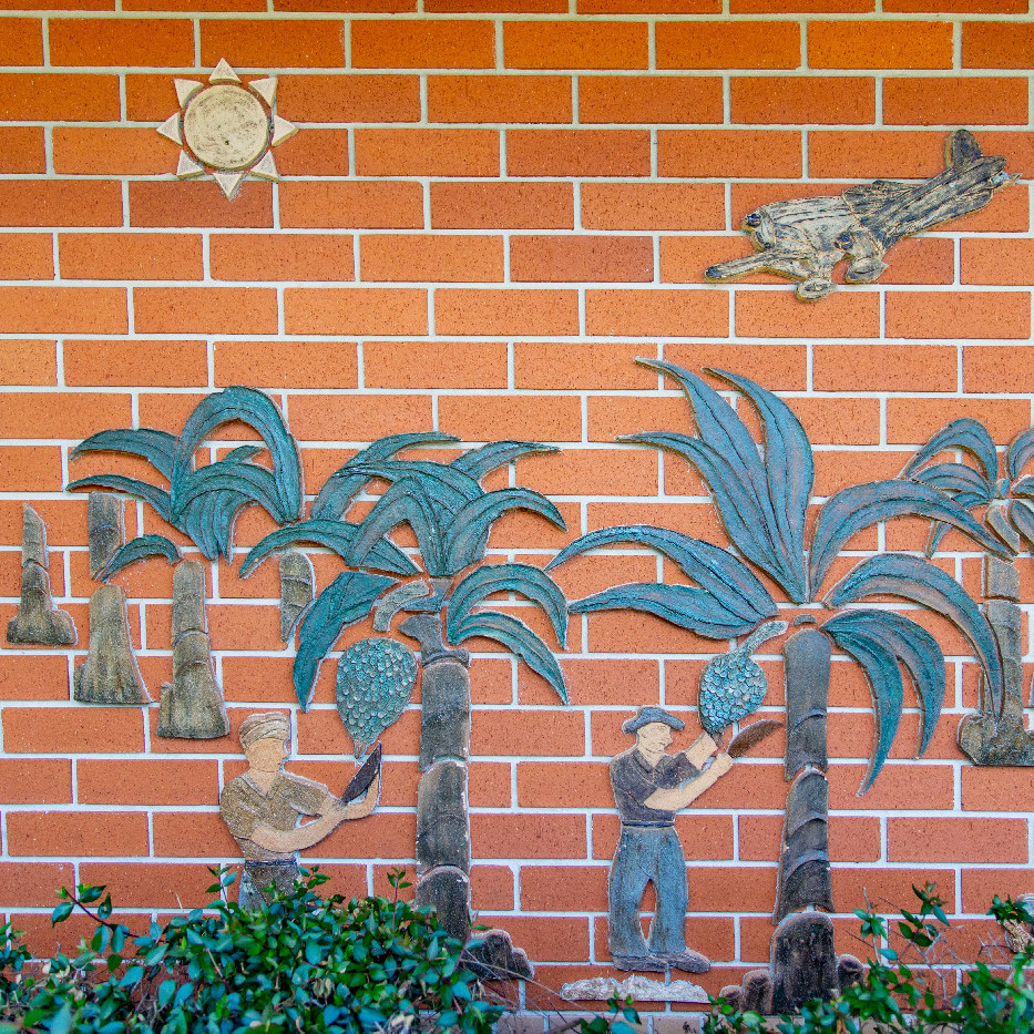 Ceramic panel, Woolgoolga Library