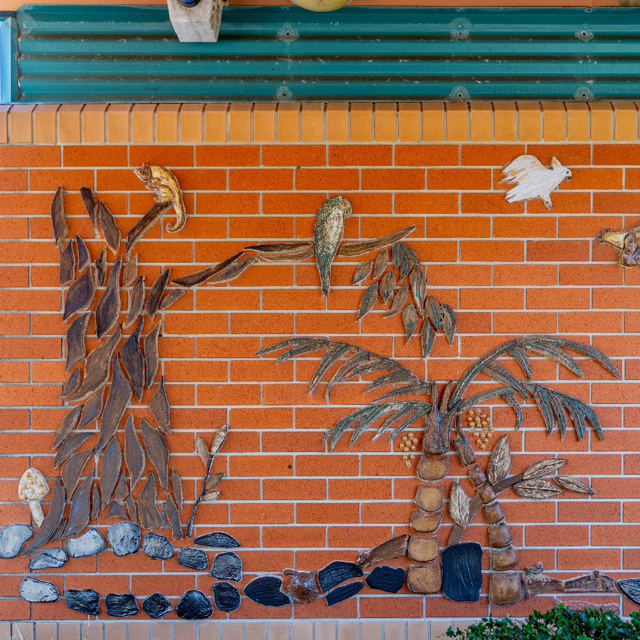 Ceramic panel, Woolgoolga Library