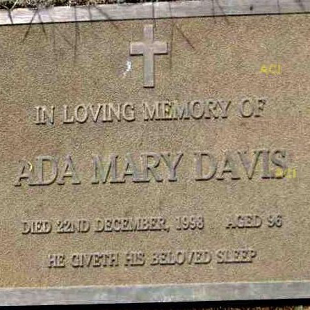 Ada Mary Davis