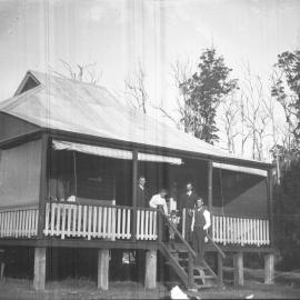 Julius Andersen and his wife at their home 'Myuna', 28 May 1922