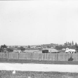 Residential view towards St Thomas' Anglican Church, c.1925