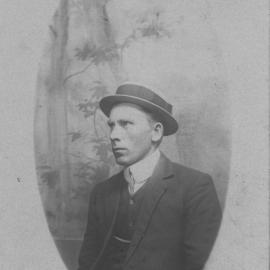 Portrait of David Nicholson, early 1900s