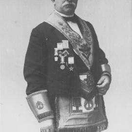 Murdoch Stewart McLean in Masonic regalia, c. 1912 