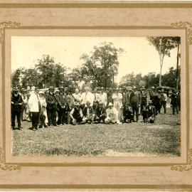 Members of the Coffs Harbour and District Agricultural Society at the first Agricultural Show, March 1914