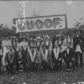 Members of the Grand United Order Of Odd Fellows, c. 1916