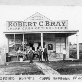 Robert C. Bray's General Store on West High Street, 1908 