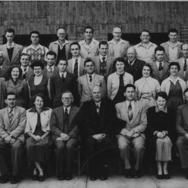 Coffs Harbour High School staff, 1954 