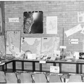 Education Week display at Orara High School, 1977 