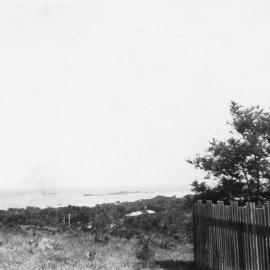 View towards the southern end of Sawtell Beach, c. 1940