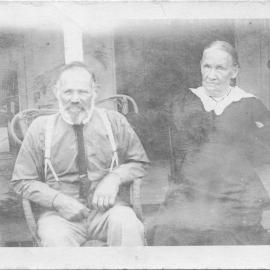 Amandus August Ludwig Hoschke and Mary Ann Hoschke, c.1910