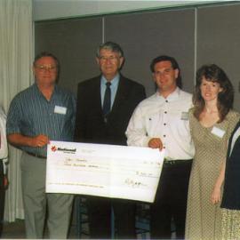 TAFE Presentation with Bill Little and Mayor John Smith, c.1995