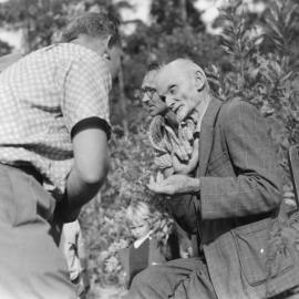 Ed Hamey and Bob Taylor, 1957 