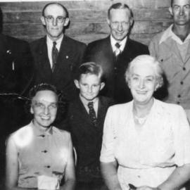 Arnold, Zoe and Christopher Forsyth, c.1960