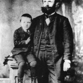 Hermann Rieck and nephew, c. 1890