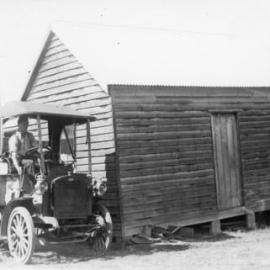 A chain-driven commercial wagon, c.1915