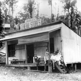 James Marles' General Stores at the Beacon Mine, c.1897