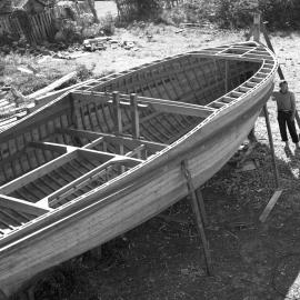 Harry Fanning's boatbuilding, 1956 - 1958