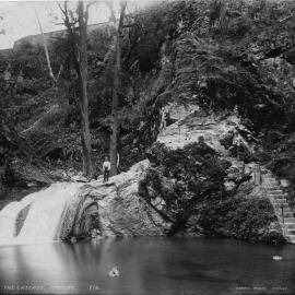 The Cascade at the Jenolan Caves, c. 1905