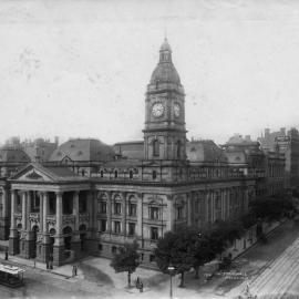 Melbourne Town Hall, c. 1890