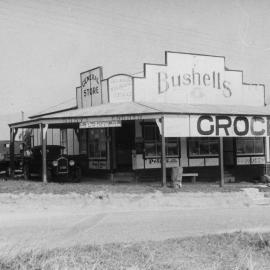 Eileen and Athol Bray's General Store was Sawtell's first shop, November 1940 