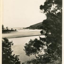 Boambee Creek from the railway, c.1920