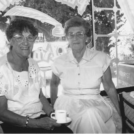 Heather Casson and friend, c. 1970