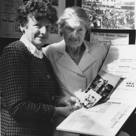 Marjorie Nelson and Hazel Jordan, 1992 