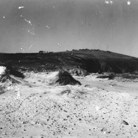 Aboriginal midden on Look-At-Me-Now Headland, 1967