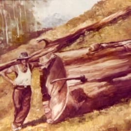 Timber cutter, c.1930