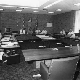 Coffs Harbour Council meeting, 1983 