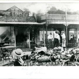 Fire at Stark's Saddlery, 22 October 1913