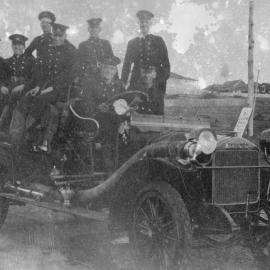 First Motor Fire Engine, 1925 