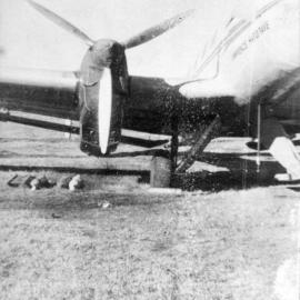 Aeroplane 'Lawrence Hargrave' at Coffs Harbour, 20 May 1937