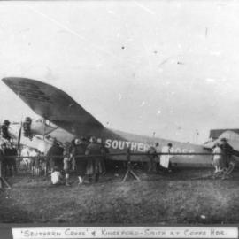 Charles Kingsford-Smith's aeroplane 'Southern Cross', 9 June 1933