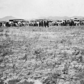 Spectators at the Aerodrome for the first Air Pageant, 31 December 1928 