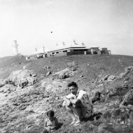 Lightkeeper Fred Warren on South Solitary Island, 1965 