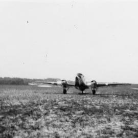 Stinson Mail Plane at Coffs Harbour Aerodrome, 16 December 1936 
