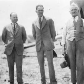 Members of the first Airport Committee at Coffs Harbour Aerodrome, 1 January 1930 