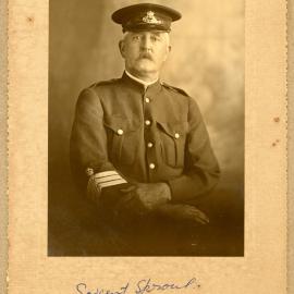 Portrait of Sergeant Sproule, c. 1922
