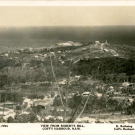 View from Robert's Hill, c. 1920