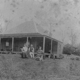 Elizabeth Shephard and family, c.1900