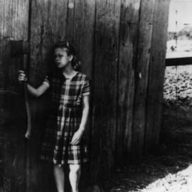 Dianne Sewell at "Boambi House", 1956
