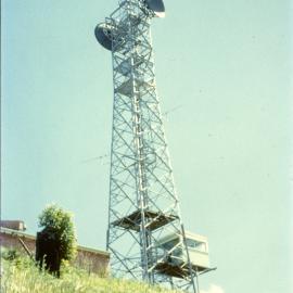 Communications tower on Mount Coramba, 31 December 1963 