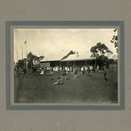 Karangi Public School students at play, 1922
