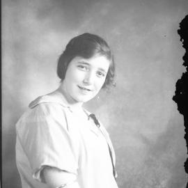 Portrait of Miss Ivy Eleanor Maud Willis, 1924