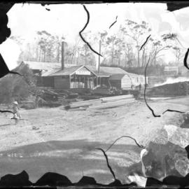 British Australian Timber sawmill, 1910