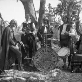 Mrs. Franklin's Orchestra in gypsy costume, 6 October 1924