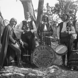 Mrs. Franklin's Orchestra in gypsy costume, 6 October 1924