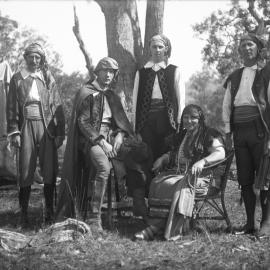 Mrs. Franklin's Orchestra in gypsy costume, 6 October 1924